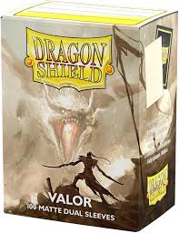 Dragon Shield - Dual Matte Standard Size Sleeves 100pk - Valor