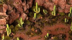 GAMER'S GRASS BASING BITS - SAGUARO CACTI