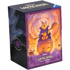 DISNEY LORCANA TRADING CARD GAME – AZURITE SEAS – DECK BOX - WINNIE THE POOH ** RELEASED 27/11/24 **