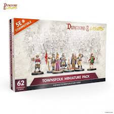 Dungeons & Lasers - Townsfolk Miniature Pack