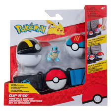 Pokemon - Clip N Go Poke Ball Belt Set - Squirtle