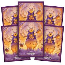 ** Shop Stock ** DISNEY LORCANA TRADING CARD GAME – AZURITE SEAS – SLEEVES - WINNIE THE POOH ** RELEASED 27/11/24 **