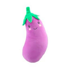 SOFTLINGS SALAD & VEGIS 16CM - AUBREY THE AUBERGINE