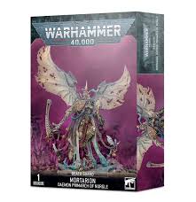 CHAOS SPACE MARINES: DEATH GUARD: MORTARION: DAEMON PRIMARCH OF NURGLE