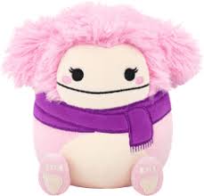 Squishmallows 7.5 Plush - Brina the Bigfoot in a Scarf