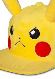 Pokémon - Angry Pikachu Plush Snapback