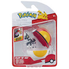 Pokemon - Clip N Go - Blitzle & Fast ball
