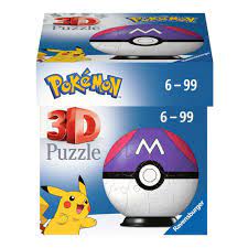 Pokemon: 3D Puzzle Pokéballs: Master (54 pieces)