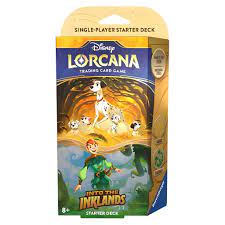 Disney Lorcana: Into the Inklands - Starter Deck - Amber // Emerald - Pongo & Peter Pan