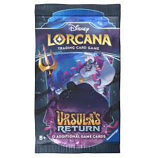 DISNEY LORCANA TRADING CARD GAME – URSULA'S RETURN – BOOSTER PACK