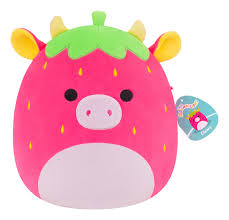 Squishmallows - 12in - Cleary the Hot Pink Cow