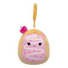 Squishmallows 3.5in Clip-On Plush - Perl