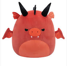 Squishmallows 7.5 Plush - Slaami the Red Dragon