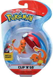 Pokemon - Clip N Go - Charmander & Pokeball