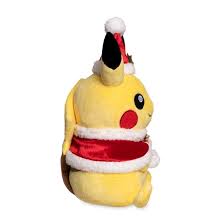 Pokémon Center Original Plush - Christmas Pikachu with Holiday Cape & Hat