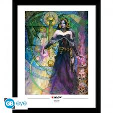 Framed Print 40x30 cm - Magic The Gathering - Liliana