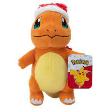 Pokemon 8" Charmander Christmas Seasonal Plush