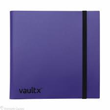 Vault X - 12-Pocket Strap Binder - Purple