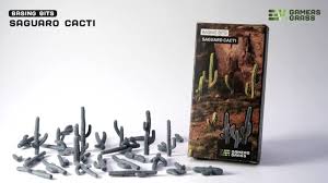 GAMER'S GRASS BASING BITS - SAGUARO CACTI
