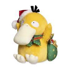 Pokémon Center Original Plush - Psyduck Pokémon Holiday Festival Plush - 9 Inch