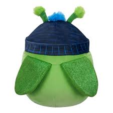 Squishmallows 7.5 Plush - Trenton the Preying Mantis in Beanie Hat