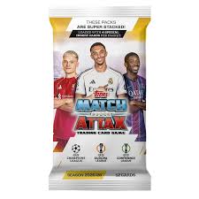 TOPPS Trading Cards - Match Attax 2025/26 Trading Card Game Booster Pack - 12 cards per pack