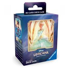 DISNEY LORCANA TRADING CARD GAME – ARCHAZIA'S ISLAND –  DECK BOX - CINDERELLA