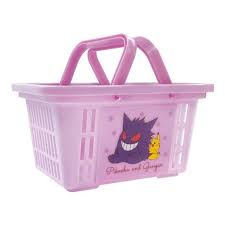 Pokemon Center Original Mini Character Basket Pikachu & Gengar