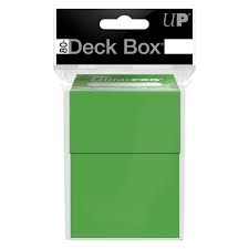 Ultra Pro - Lime green Deck Box 80+