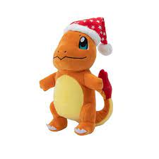 Pokemon 8" Charmander Christmas Seasonal Plush