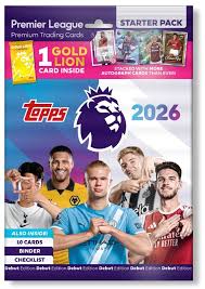 TOPPS Trading Cards - Premier League 2026 Trading Card Game Starter Pack