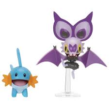 Pokemon - Battle Figure Pack - Mudkip & Noibat