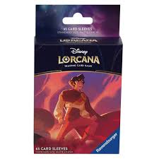 DISNEY LORCANA TRADING CARD GAME – Shimmering Skies – CARD SLEEVES - Aladdin