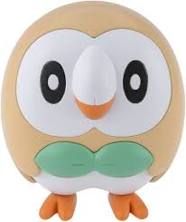 Bandai Pokemon Plamo Quick!! Rowlet Plastic Model