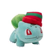 Pokemon 8" Bulbasaur Christmas Seasonal Plush