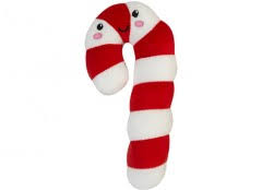 SOFTLINGS CHRISTMAS 16CM - TWIRL! THE CANDY CANE PLUSH