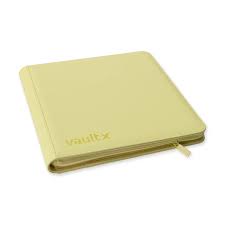 Vault X - 12-Pocket EXo-Tec® - Zip Binder XL - Pastel Yellow