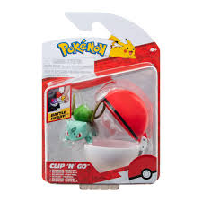 Pokemon - Clip N Go - Bulbasaur & Pokeball
