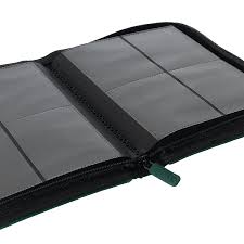 Vault X - 4-Pocket Exo-Tec® Zip Binder - Forest Green
