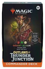 Magic: The Gathering - Outlaws of Thunder Junction Commander Deck - Desert Bloom ** Released 19/04/2024 **
