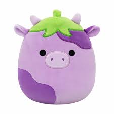 Squishmallows 7.5 Plush - Frederick the purple cow