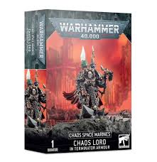 CHAOS SPACE MARINES: CHAOS LORD IN TERMINATOR ARMOUR