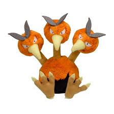 Pokemon Center - Dodrio Sitting Cuties Plush
