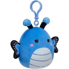 Squishmallows 3.5in Clip-On Plush - Waverly