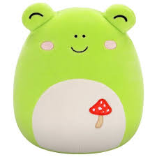 Squishmallows 7.5 Plush - Wendy the Frog with Toadstool