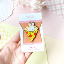 Pizza Bunny - Pin by Poroful