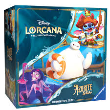 DISNEY LORCANA TRADING CARD GAME – AZURITE SEAS – TROVE ** RELEASED 27/11/24 **