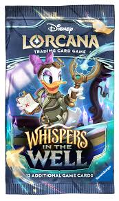 DISNEY LORCANA TRADING CARD GAME – WHISPERS IN THE WELL– BOOSTER PACK