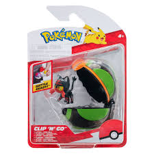 Pokemon - Clip N Go - Litten & Dusk Ball