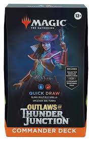 Magic: The Gathering - Outlaws of Thunder Junction Commander Deck - Quick Draw ** Released 19/04/2024 **